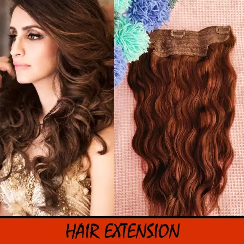 hair extensions services at luxurious salon