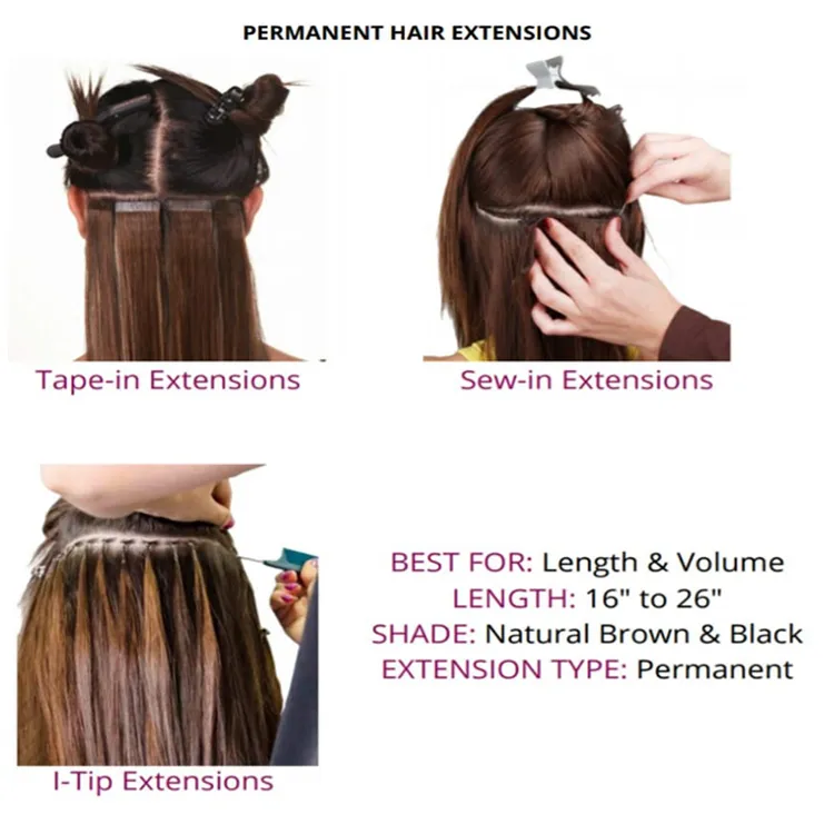  PRE-BONDED HAIR EXTENSIONS