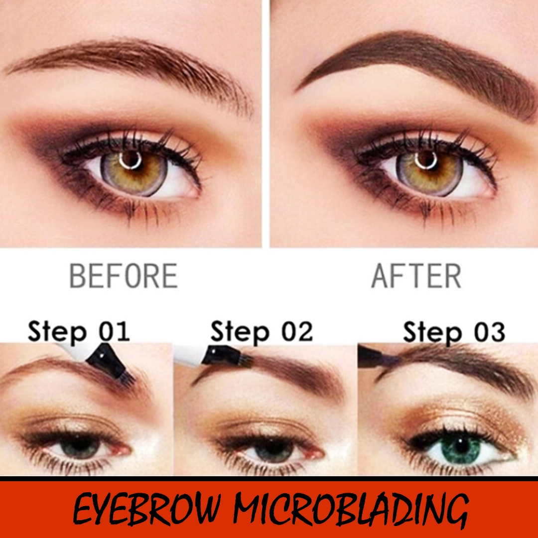 eyebrow microblending